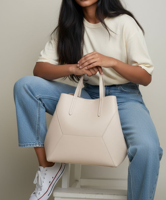 DUO TOTE BEIGE