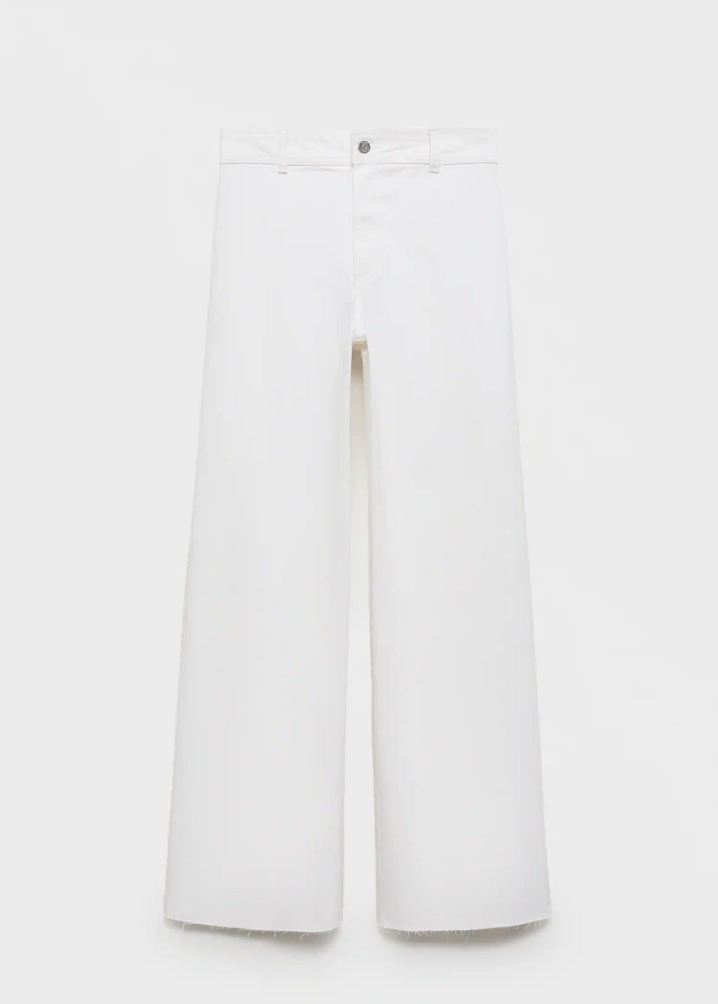 WHITE CULOTTE JEANS